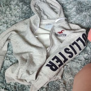 Hollister zip up hoodie